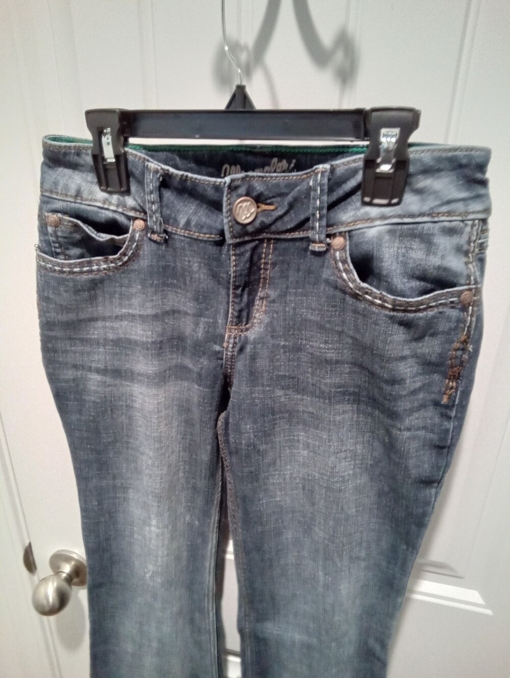 Wrangler Ultimate Riding Jean-Willow Fit Mid-Rise Bootcut Women's Sz 8 - Picture 6 of 15